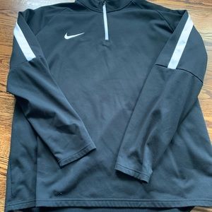 Nike quarter zip warmup top